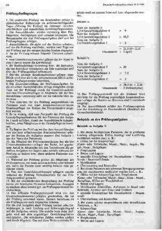 Vorschauseite 2: Praktische Prüfung am Krankenbett
