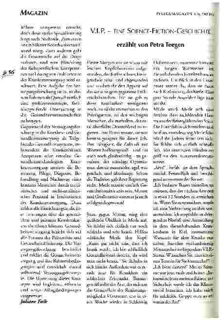Vorschauseite 3: Erster Kongress zur psychosozialen Versorgung in der Medizin Kongressbericht