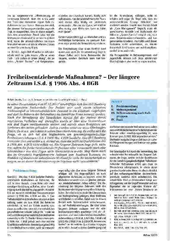 Vorschauseite 4: Betreute Menschen mit minderjährigen Kindern