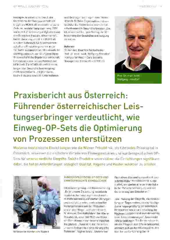 Vorschauseite 2: Patientenbehandlungssystem ergonomisch gestalten - eine unlösbare Aufgabe?