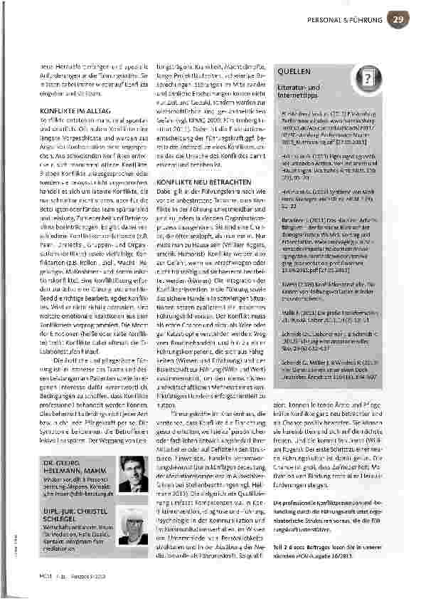 Vorschauseite 2: Zeiten des Wandels sind Zeiten mediativer Kompetenz
