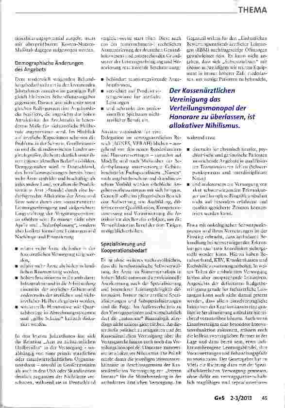 Vorschauseite 4: Modernisierung der Versorgungsstrukturen in der Krankenversicherung