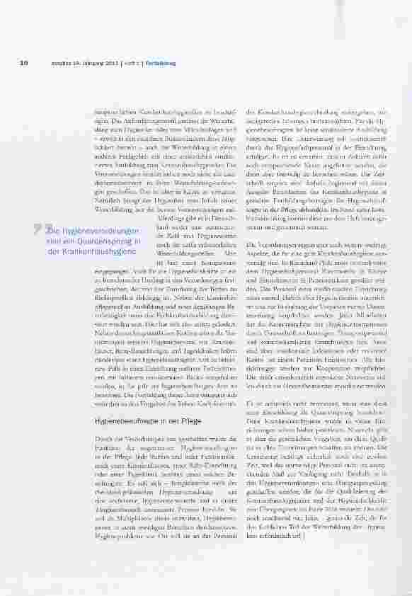 Vorschauseite 2: Endlich: Hygieneverordnung in jedem Bundesland