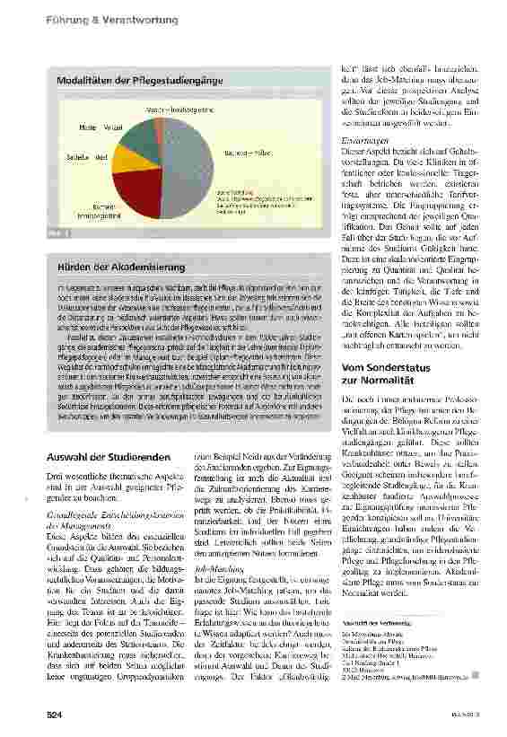 Vorschauseite 3: Mit Studium aus der Sackgasse