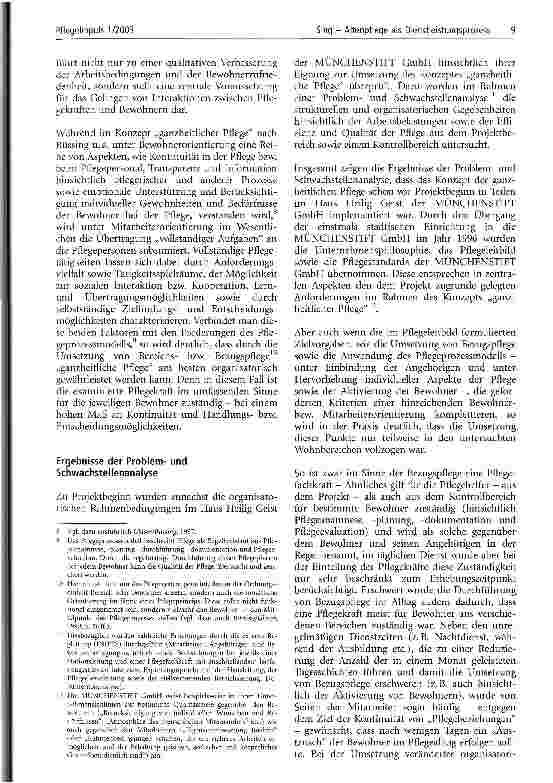 Vorschauseite 3: Altenpflege als Dienstleistungsprozess (Zwischen-)Ergebnisse eines Praxisbzw. Umsetzungsprojektes zur Förderung von Interaktionsarbeit in der stationären Altenpflege