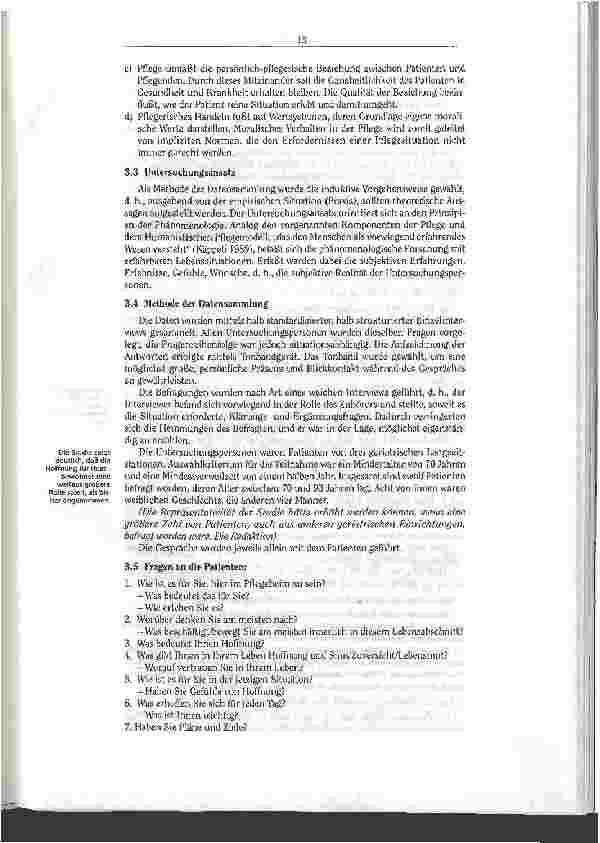 Vorschauseite 5: Hoffnung als innere Kraft Alte Menschen brauchen Anerkennung und tragende Beziehungen/Ergebnis einer Studie