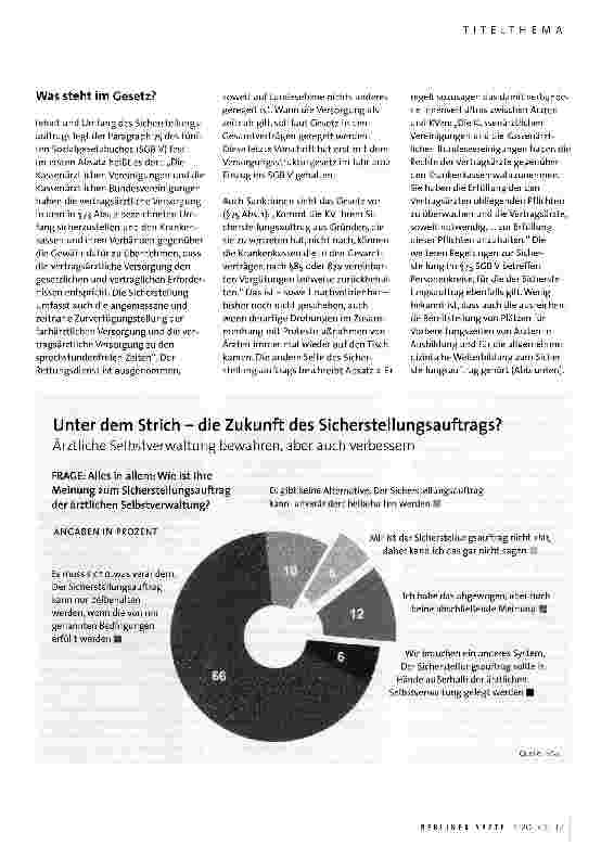 Vorschauseite 2: Wie sicher ist der Sicherstellungsauftrag?