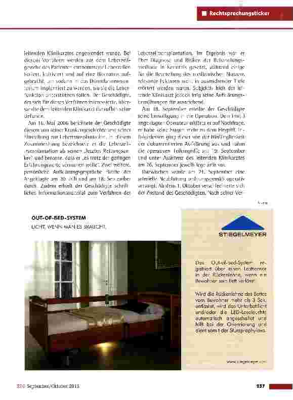 Vorschauseite 2: Körperverletzung mit Todesfolge und Abrechnungsbetrug bei einer Leberzelltransplantation