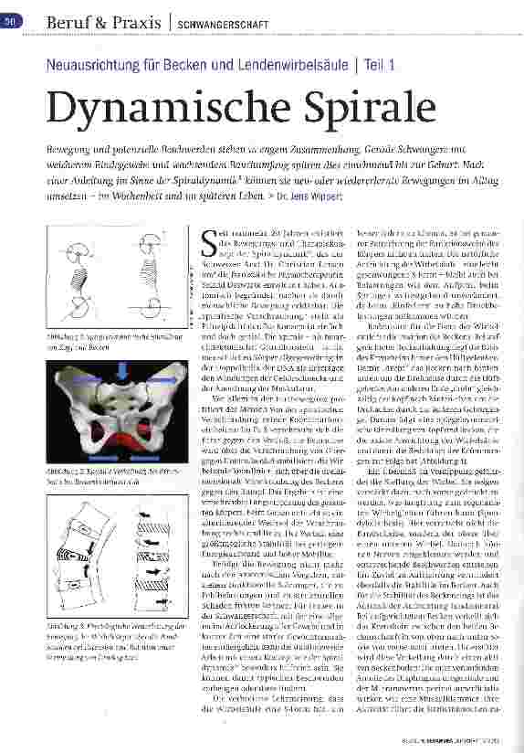 Vorschauseite 1: Neuausrichtung für Becken und Lendenwirbelsäule Teil 1 Dynamische Spirale