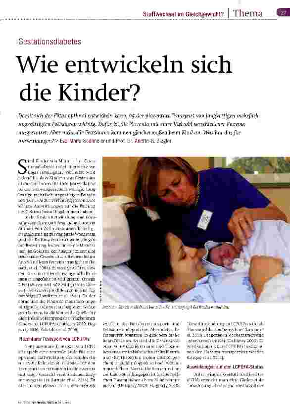 Vorschauseite 1: Wie entwickeln sich die Kinder?