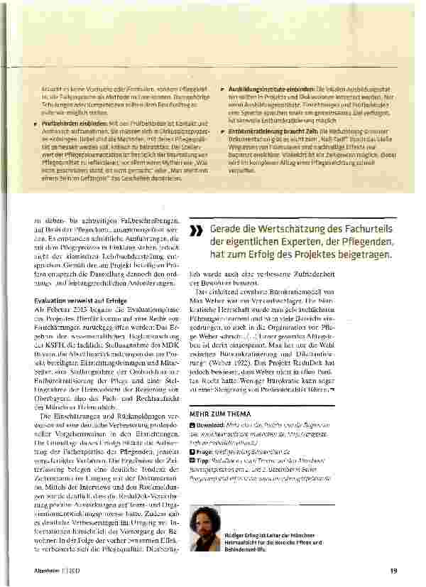 Vorschauseite 4: Raus aus der Dokumentationsroutine