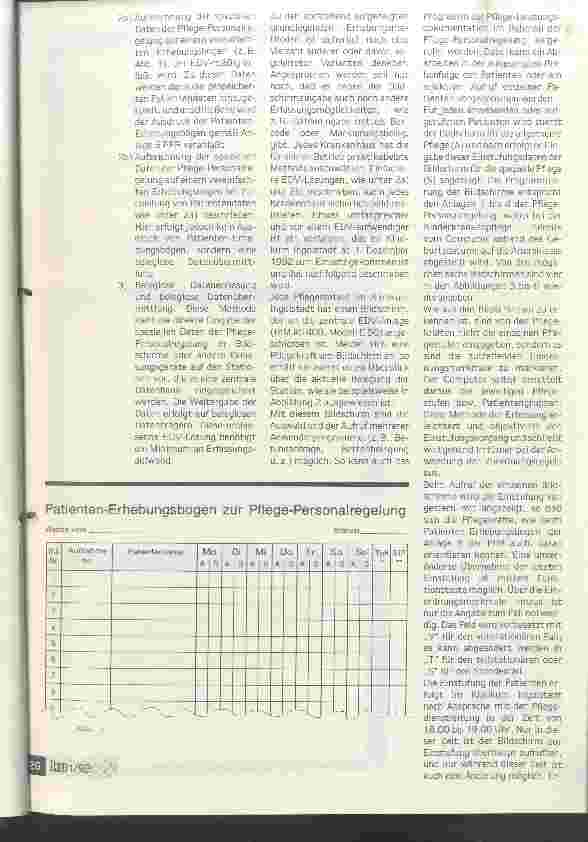 Vorschauseite 2: Pflege-Personalregelung - ein Kalenderjahr im Datenspeicher Umsetzung in die Praxis am Beispiel des Klinikums Ingolstadt
