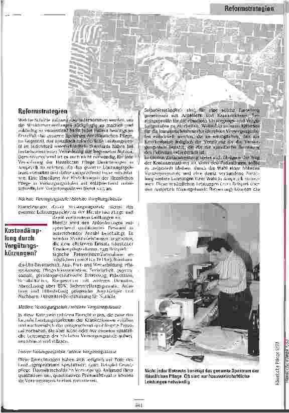 Vorschauseite 4: Reform der Häuslichen Pflege Strategien am Beispiel Berlin