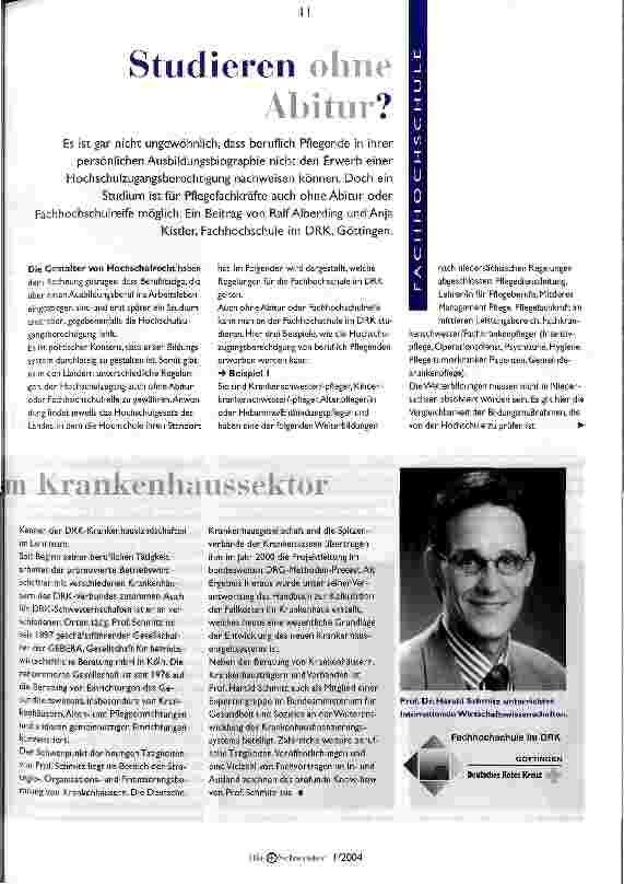 Vorschauseite 1: Studieren ohne Abitur?