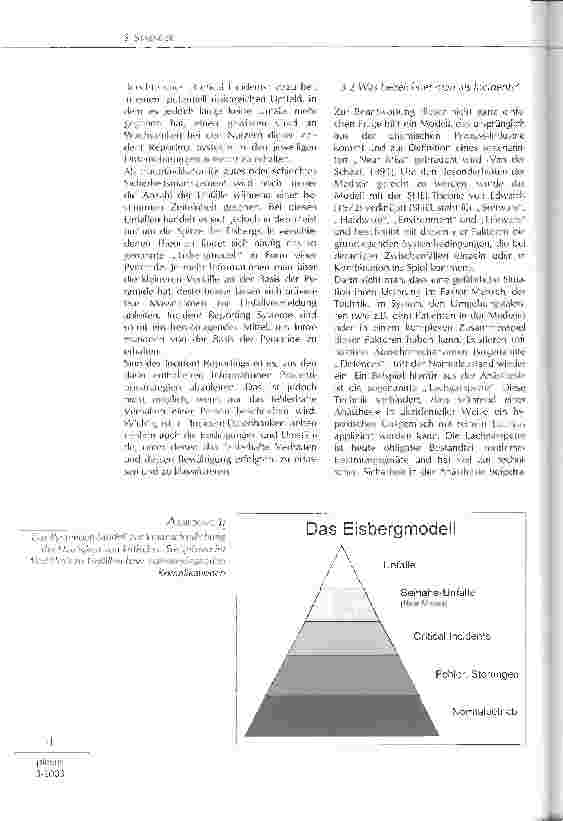 Vorschauseite 3: Incident Reporting als Instrument zur Fehleranalyse in der Anästhesie