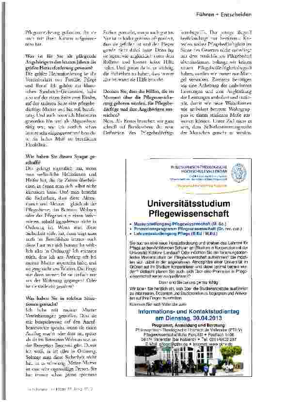 Vorschauseite 2: „WIR HABEN DEN DURCHBRUCH GESCHAFFT