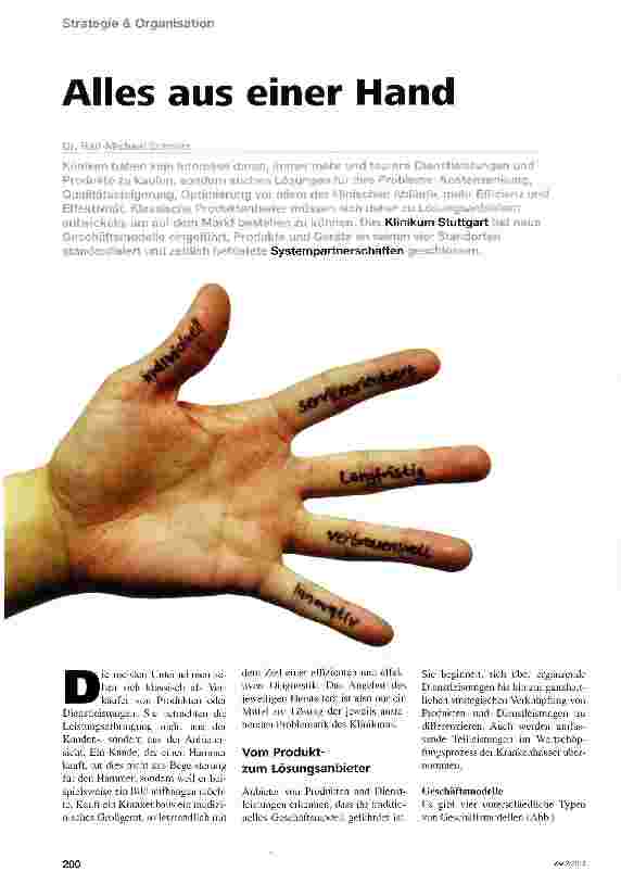 Vorschauseite 1: Alles aus einer Hand