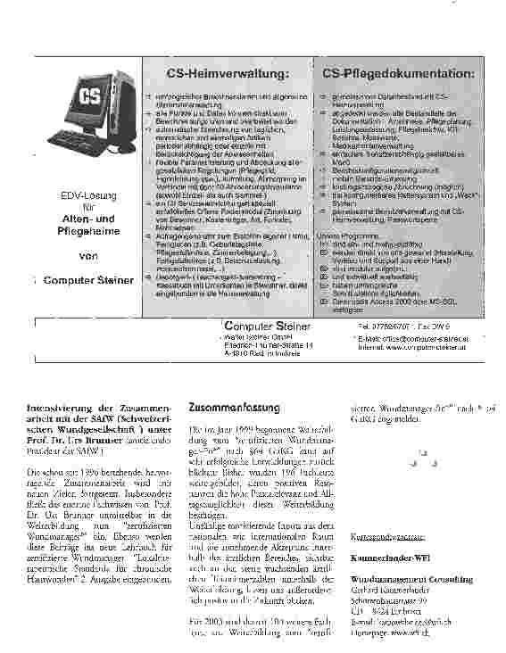 Vorschauseite 4: Zertifizierter Wundmanager/-in