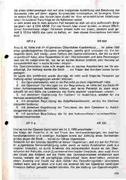 Vorschauseite 3: Zuständigkeit und rechtliche Verantwortung der Operationsschwester