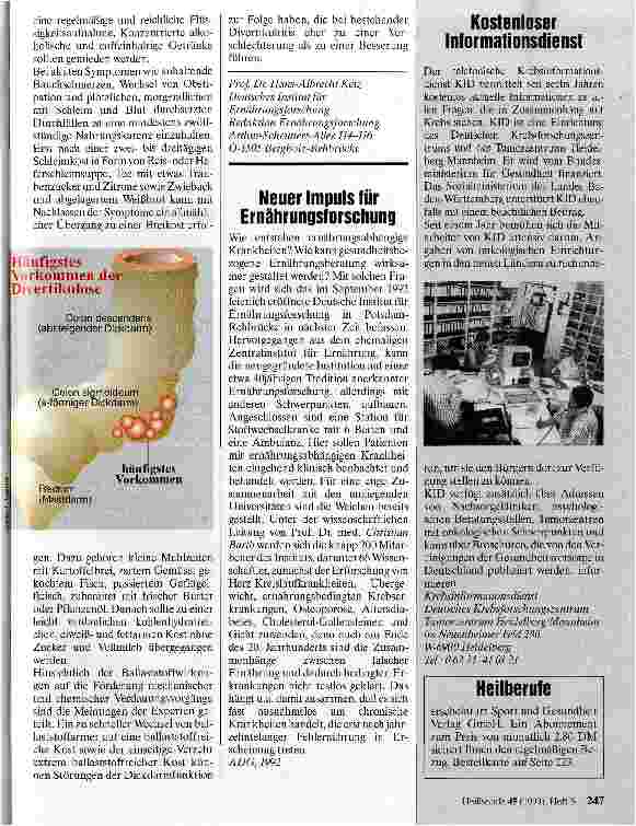 Vorschauseite 2: Divertikulose