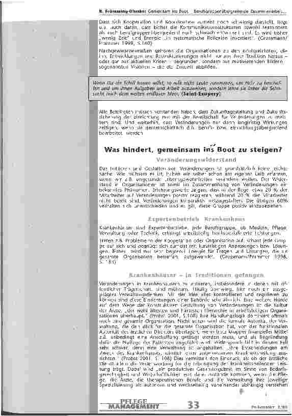 Vorschauseite 3: Gemeinsam ins Boot - Berufsgruppenübergreifende Zusammenarbeit in Zeiten des Wandels