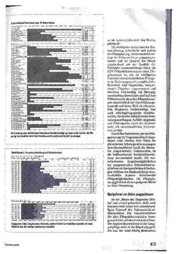 Vorschauseite 4: Kann EDV die Papierdokumentation ersetzen? Arbeitskreis EDV und Pflegedokumentation