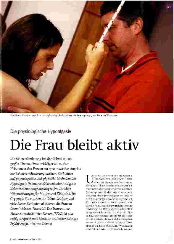 Vorschauseite 1: Die Frau bleibt aktiv