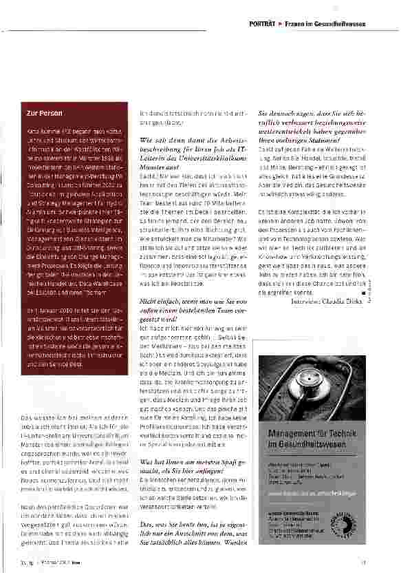 Vorschauseite 4: Katja Kümmel Mode, Metall, Medizin