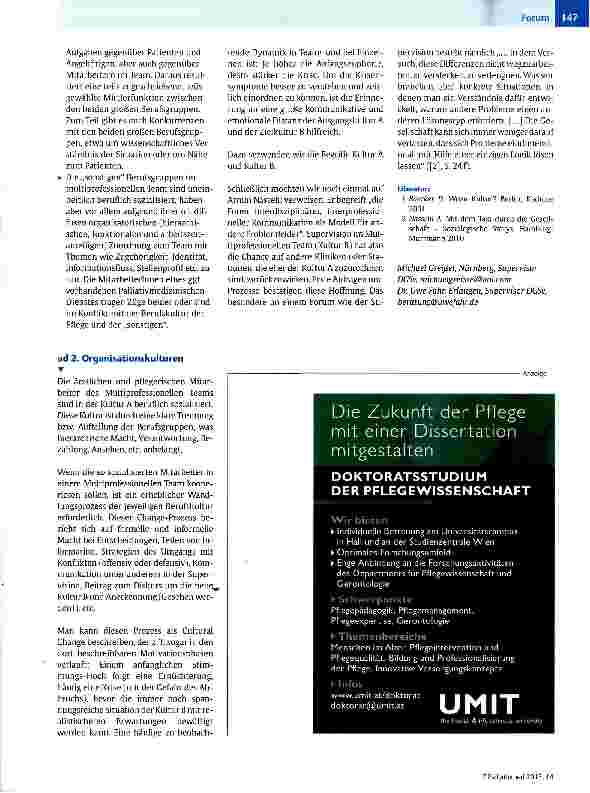Vorschauseite 2: Der Kultur-Begriff bei der Supervision Multiprofessioneller Teams