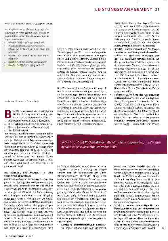 Vorschauseite 2: Die Stellschrauben kennen und einsetzen