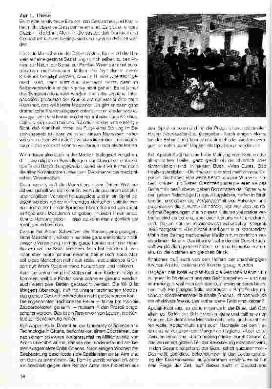 Vorschauseite 2: Pflege und Begleitung von Menschen aus anderen Religionen und Kulturkreisen - Heilen in der Liturgie nach einem Vortrag