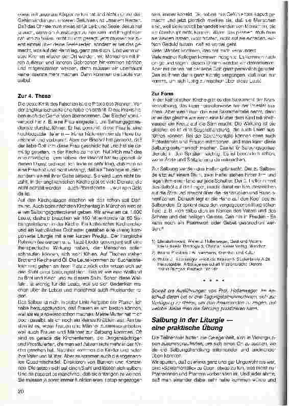 Vorschauseite 6: Pflege und Begleitung von Menschen aus anderen Religionen und Kulturkreisen - Heilen in der Liturgie nach einem Vortrag