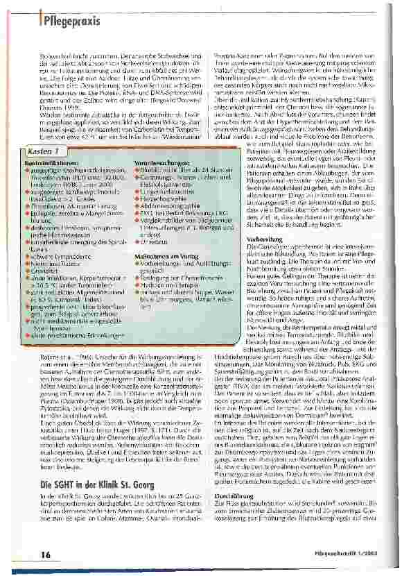 Vorschauseite 2: Tödliche Hitze für Tumorzellen