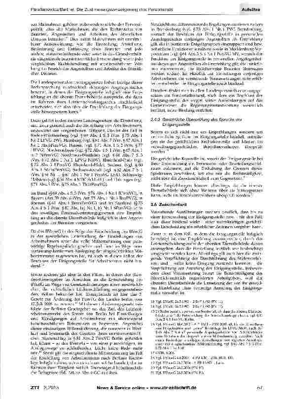 Vorschauseite 4: Die Zustimmungsverweigerung des Personalrats zur Einstellung - ein Wettbewerbsnachteil für den öffentlichen Arbeitgeber
