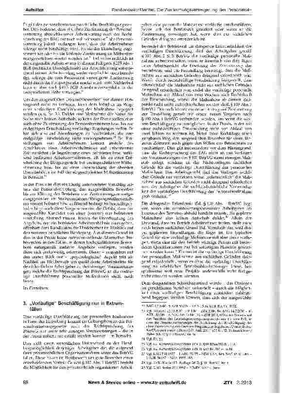 Vorschauseite 5: Die Zustimmungsverweigerung des Personalrats zur Einstellung - ein Wettbewerbsnachteil für den öffentlichen Arbeitgeber