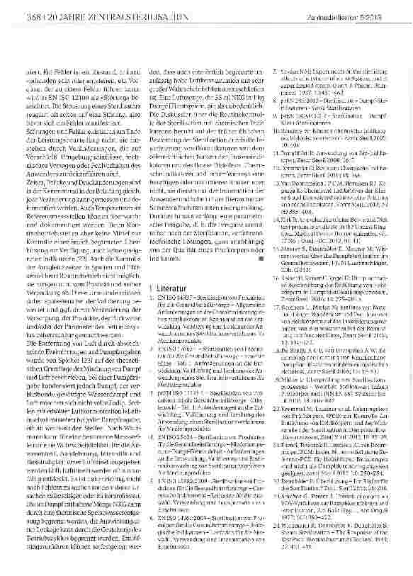 Vorschauseite 4: Indikatoren und Sterilisationskontrolle