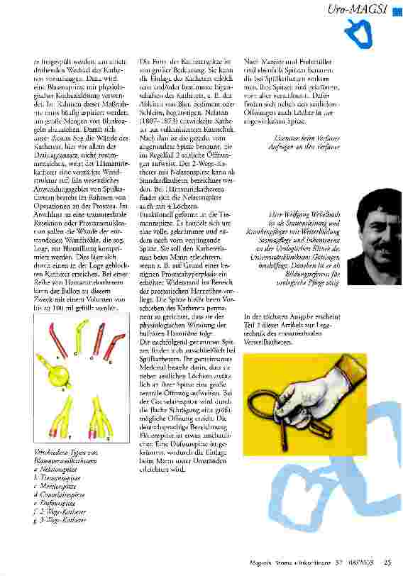 Vorschauseite 3: Der transurethrale Verweilkatheter - Teil 1