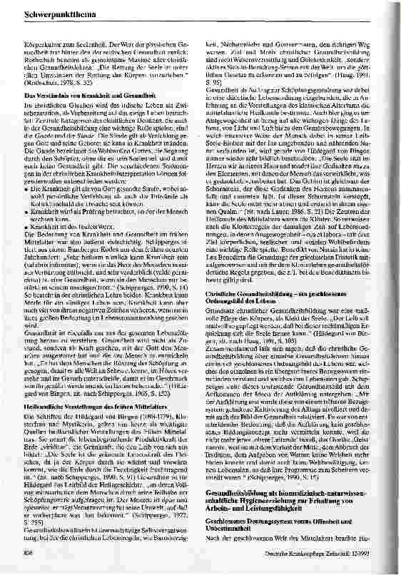 Vorschauseite 3: Gesundheitserziehung (G) im Wandel Aspekte der europäischen Tradition gesundheitbezogener Erziehung