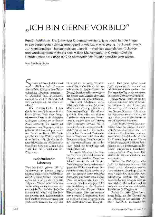 Vorschauseite 1: ICH BIN GERNE VORBILD