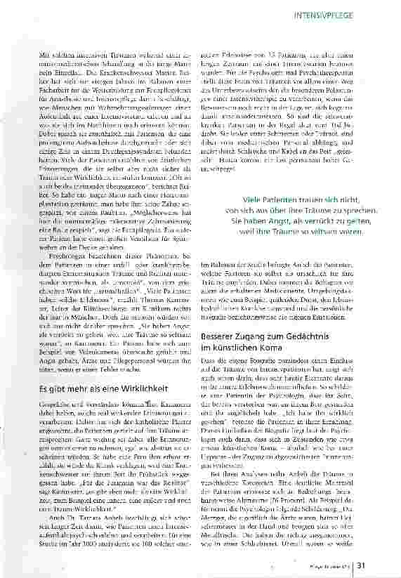 Vorschauseite 2: Nur geträumt?
