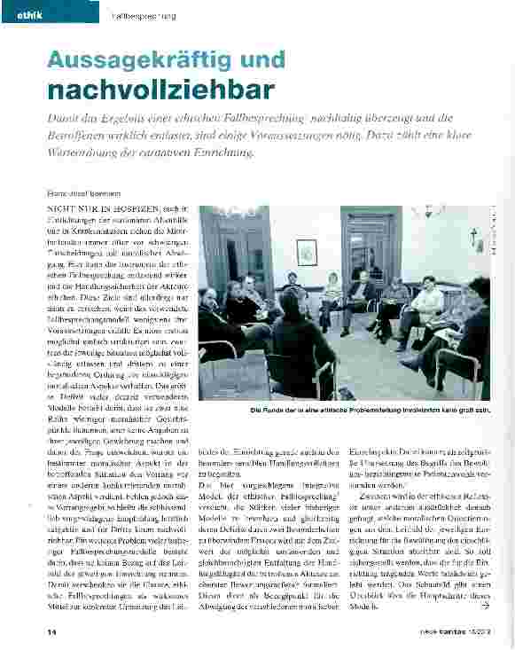 Vorschauseite 1: Aussagekräftig und nachvollziehbar