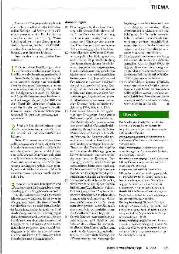 Vorschauseite 3: Die Schule als »Haus des Lernens und des Lebens«