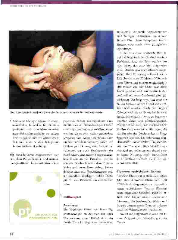 Vorschauseite 2: »Ohrenrauschen« behandeln