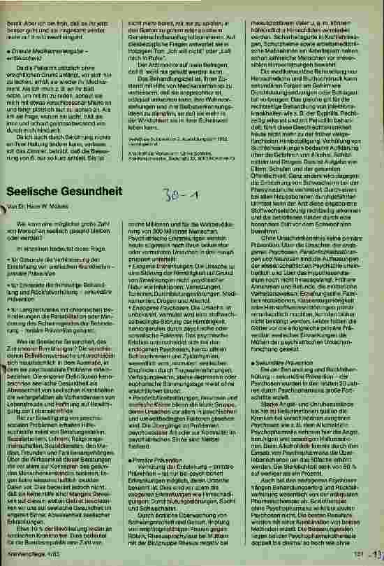 Vorschauseite 3: Katatone Schizophrenie Ein Pflegebericht aus der Psychiatrie