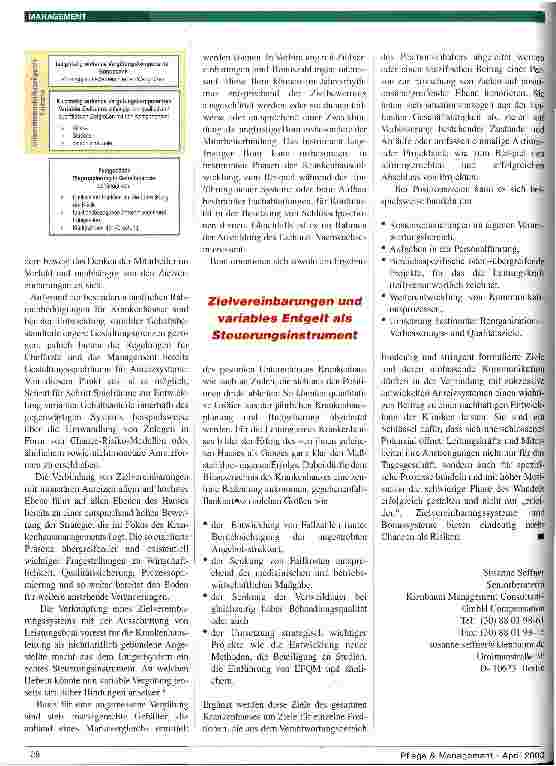 Vorschauseite 3: Zielvereinbarungssysteme: Mittel zur Mitarbeiterbindung und Motivation