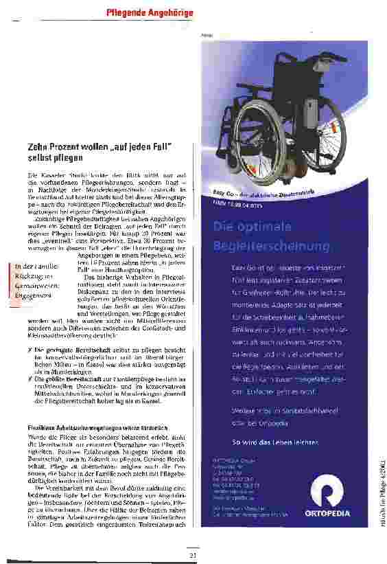 Vorschauseite 4: Die Pflegebereitschaft sinkt