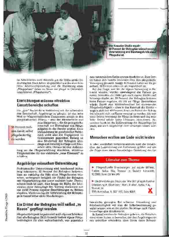 Vorschauseite 5: Die Pflegebereitschaft sinkt