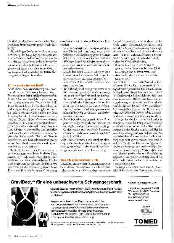 Vorschauseite 3: Beikost für Säuglinge - ganz einfach? !