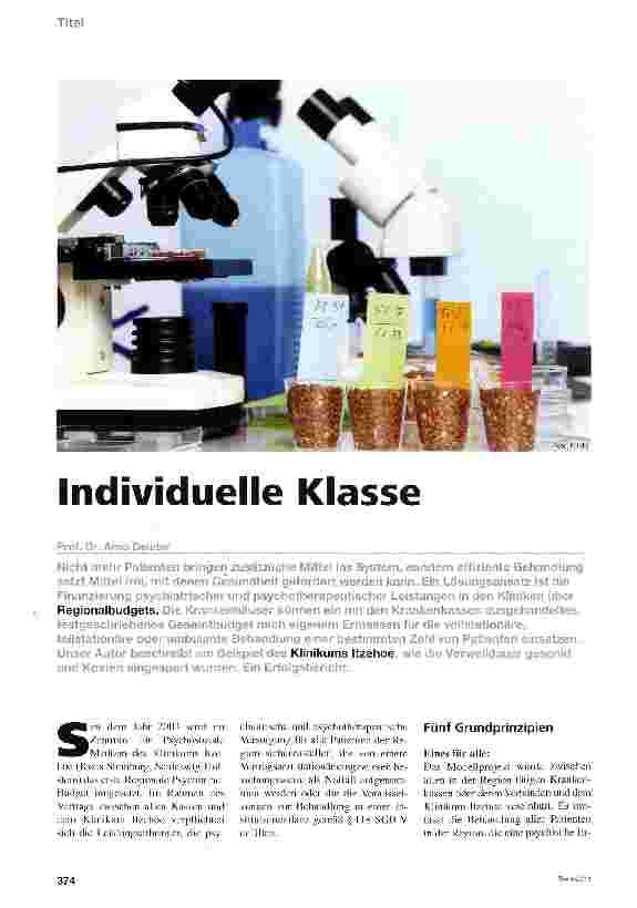 Vorschauseite 1: Individuelle Klasse