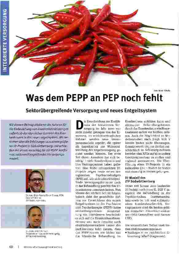 Vorschauseite 1: Was dem PEPP an PEP noch fehlt